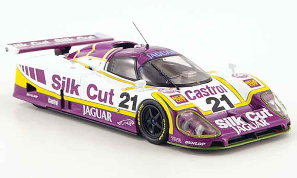 Jaguar XJ R9 1/43 IXO R9 no.21 silk cut 24h le mans 1988 diecast model cars