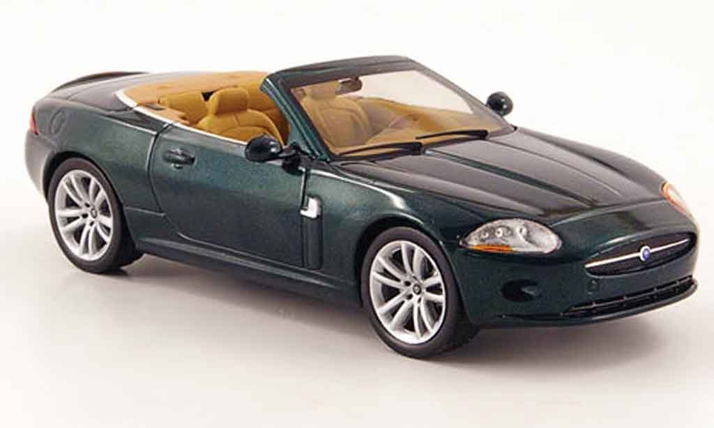 Jaguar XK Cabriolet 1/43 IXO Convertible grun 2005 diecast model cars