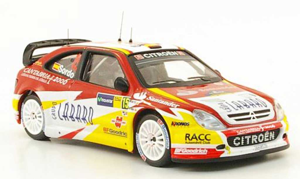 Citroen Xsara WRC 2006 1/43 IXO WRC 2006 No.15 RACC Rally Catalunya diecast model cars