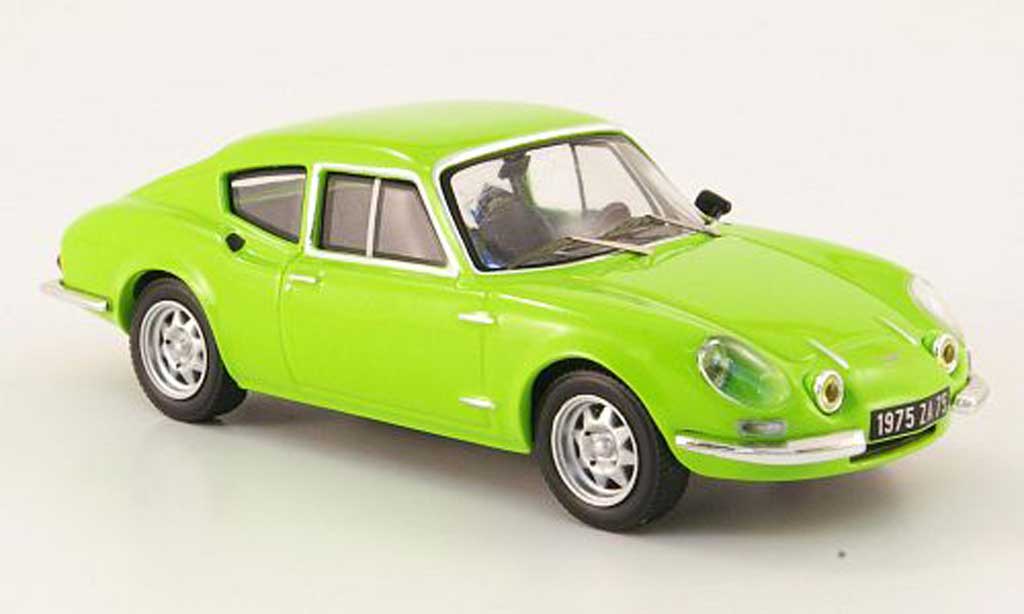 Simca CG 1/43 IXO 1300 Coupe grun 1973 diecast model cars