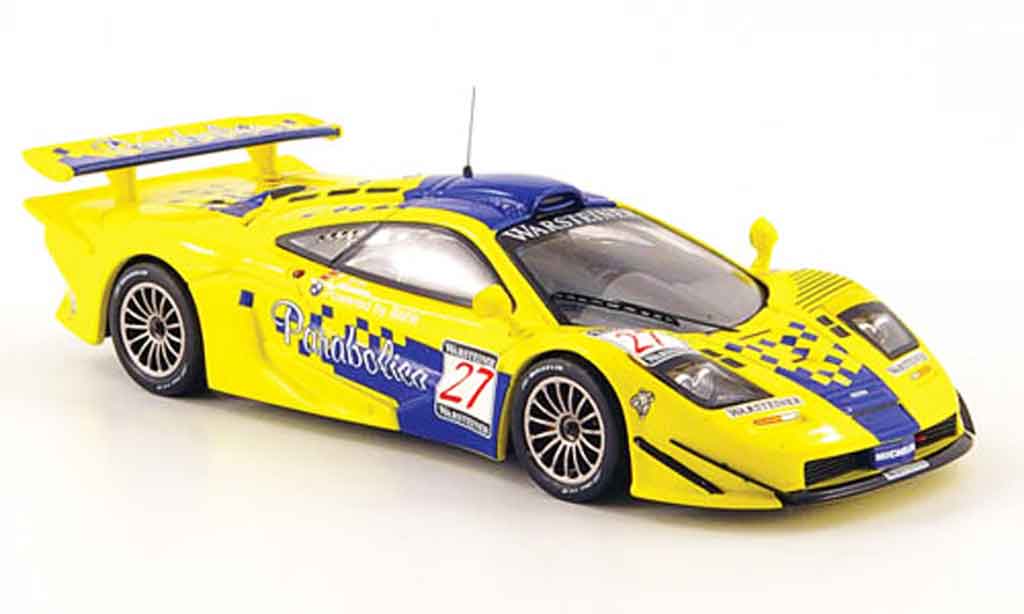 McLaren F1 1/43 IXO GTR No.27 Parabolica FIA GT Spa 1997 diecast model cars