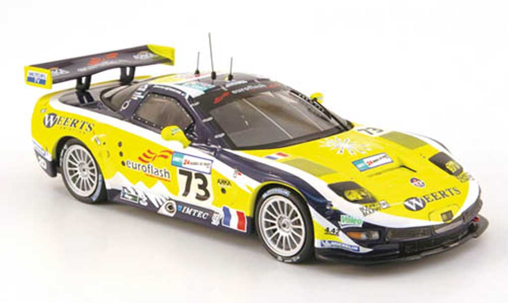 Chevrolet Corvette C6 1/43 IXO C6 R No.73 24h Le Mans 2007 diecast model cars