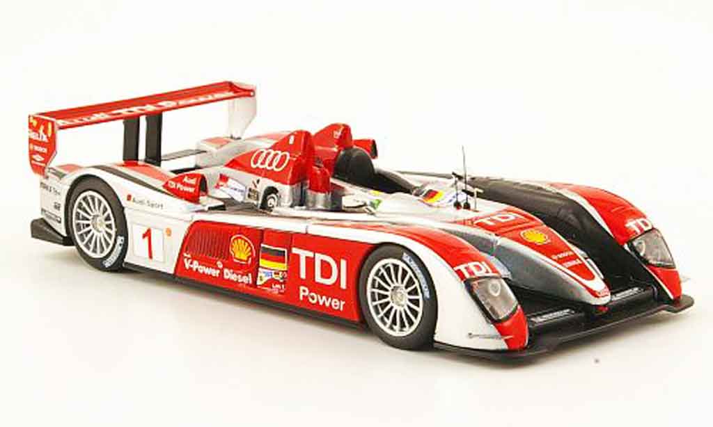 Audi R10 2008 1/43 IXO 2008 TDI No.1 Biela Pirro Werner 24h Le Mans 2008 diecast model cars