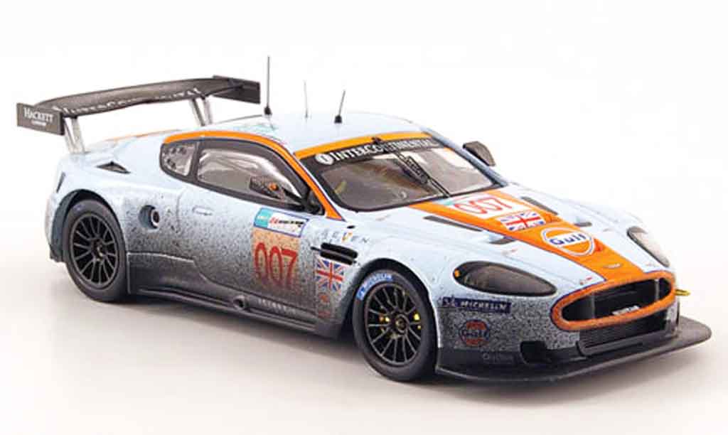 Aston Martin DBR9 1/43 IXO no.007 avec schmutzeffekt 24h le mans 2008 diecast model cars