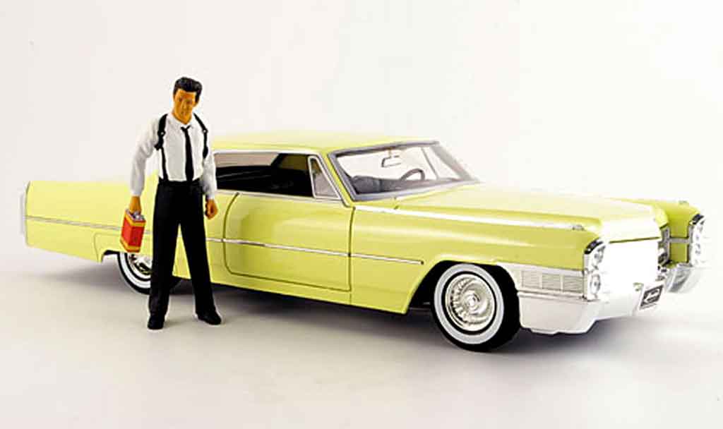 Cadillac Deville 1/18 Jada Toys coupe reservoir dogs mit figur 1965 diecast model cars