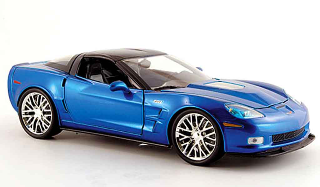 Chevrolet Corvette C6 1/18 Jada Toys C6 blue 2009 diecast model cars