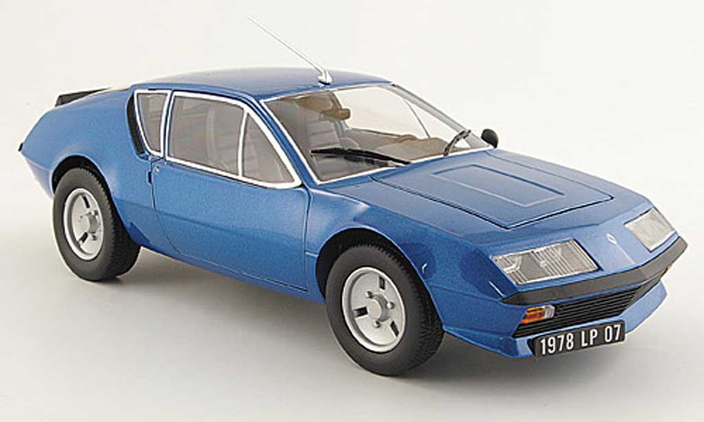 Alpine A310 V6 1/18 Maisto V6 blue 1978 diecast model cars