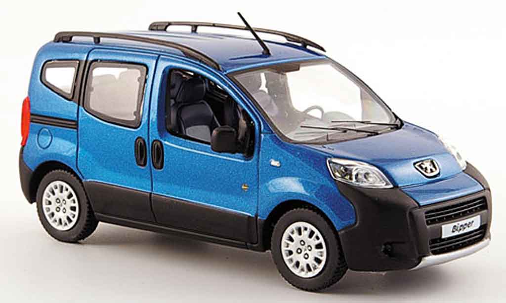 Peugeot Bipper 1/43 Norev tepee outdoor blue 2009 diecast model cars