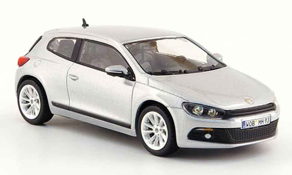 Volkswagen Scirocco 1/43 Norev scirocco 3 grey metallisee 2008 diecast model cars
