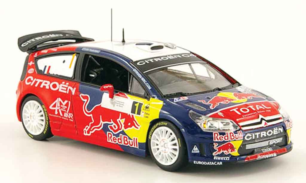 Citroen C4 WRC 2008 1/43 Norev WRC 2008 no.1 loeb elena tour de corse diecast model cars