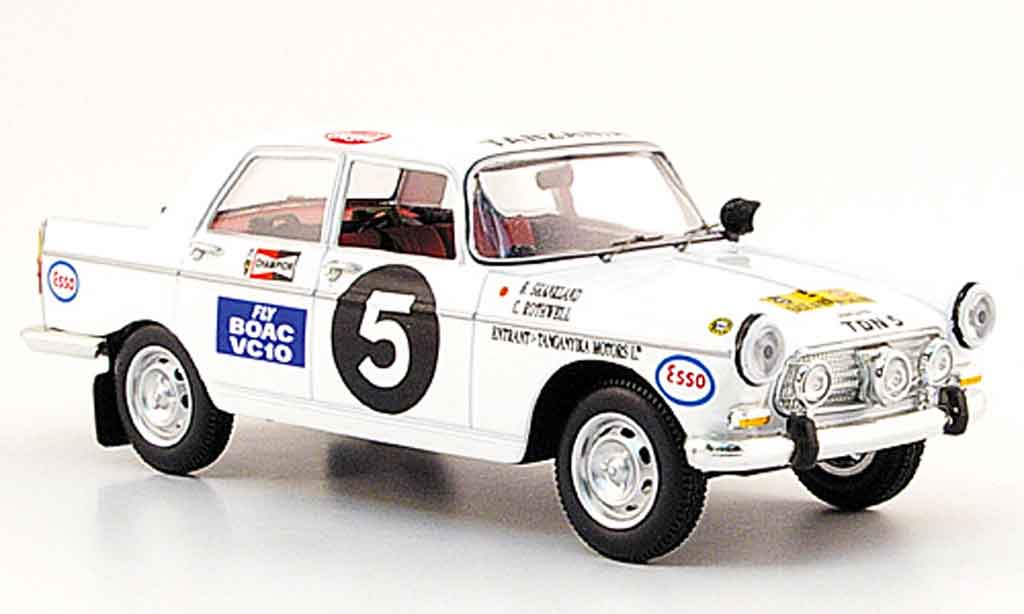 Peugeot 404 Berline 1/43 Norev Saloon no.5 east african safari rallye 1967 diecast model cars