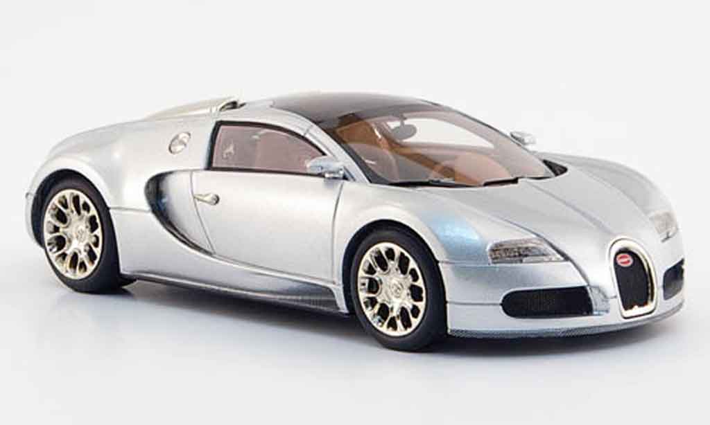 Bugatti Veyron 16.4 1/43 Look Smart 16.4 grey metallisee 2008 diecast model cars