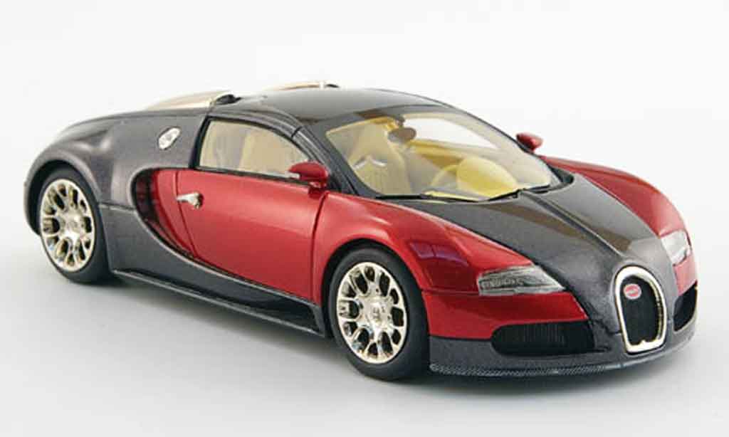 Bugatti Veyron 16.4 1/43 Look Smart 16.4 anthrazit red 2008 diecast model cars