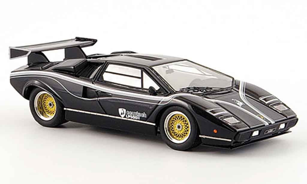 Lamborghini Countach LP 500 1/43 Look Smart LP 500 r black diecast model cars