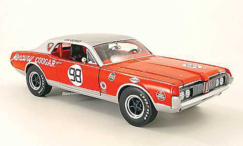 Mercury Cougar 1/18 Sun Star no.98 dan gurney 1967 diecast model cars