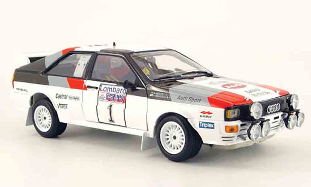Audi Quattro Rallye 1/18 Sun Star Rally no.1 hertz sieger lombard 1982 diecast model cars