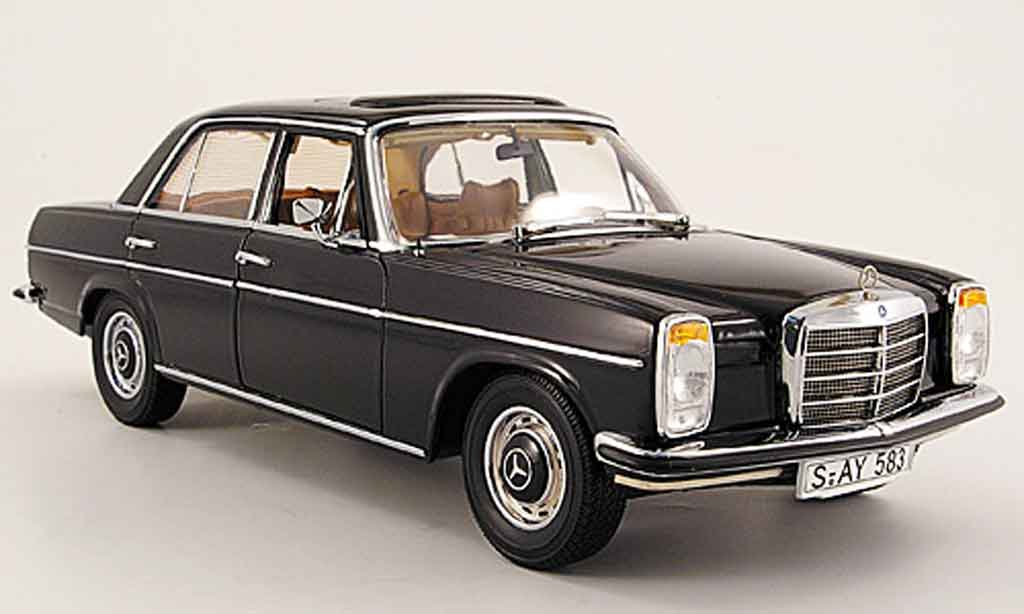 Mercedes Strich 1/18 Sun Star 8 (w 115) black limousine 1968 diecast model cars