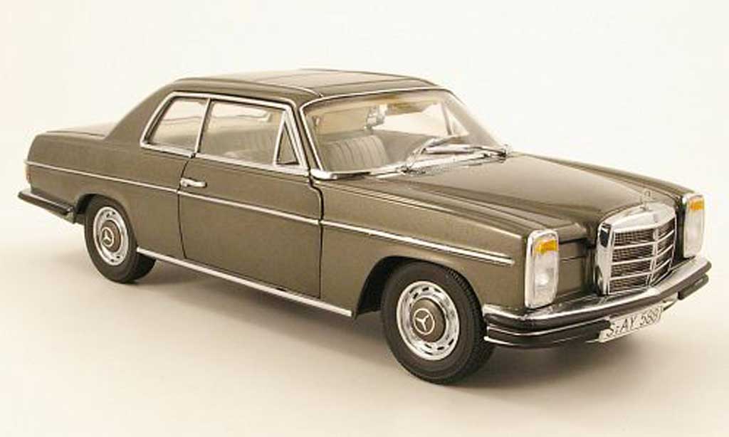 Mercedes Strich 1/18 Sun Star 8 280 coupe grey 1968 diecast model cars