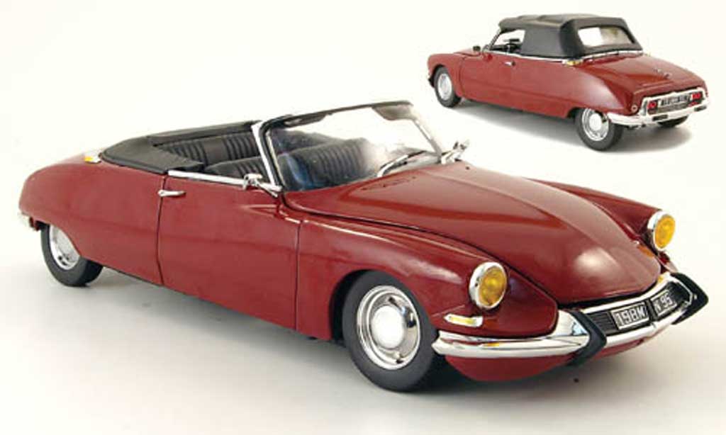 Citroen DS 19 1/18 Sun Star 19 cabriolet red 1961 diecast model cars