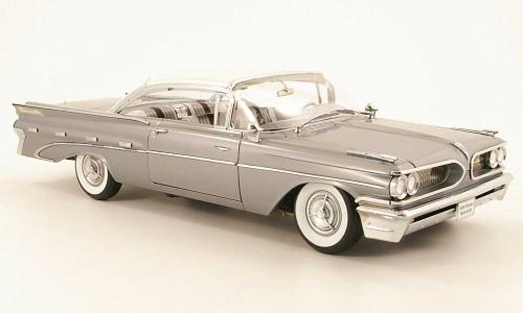 Pontiac Bonneville 1/18 Sun Star hard top grey metallisee et beige 1959 diecast model cars