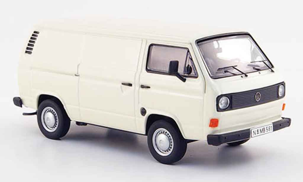 Volkswagen Combi 1/43 Premium Cls t 3a kastenwagen cremewhite 1980 diecast model cars