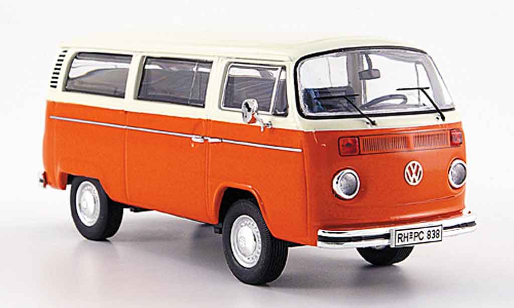 Volkswagen Combi 1/43 Premium Cls t 2 b bus l orange white diecast model cars