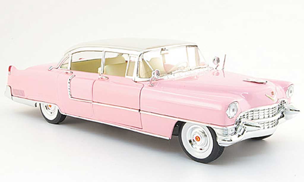 Cadillac Fleetwood 1/18 MRC 60 special pink elvis pink 1955 diecast model cars