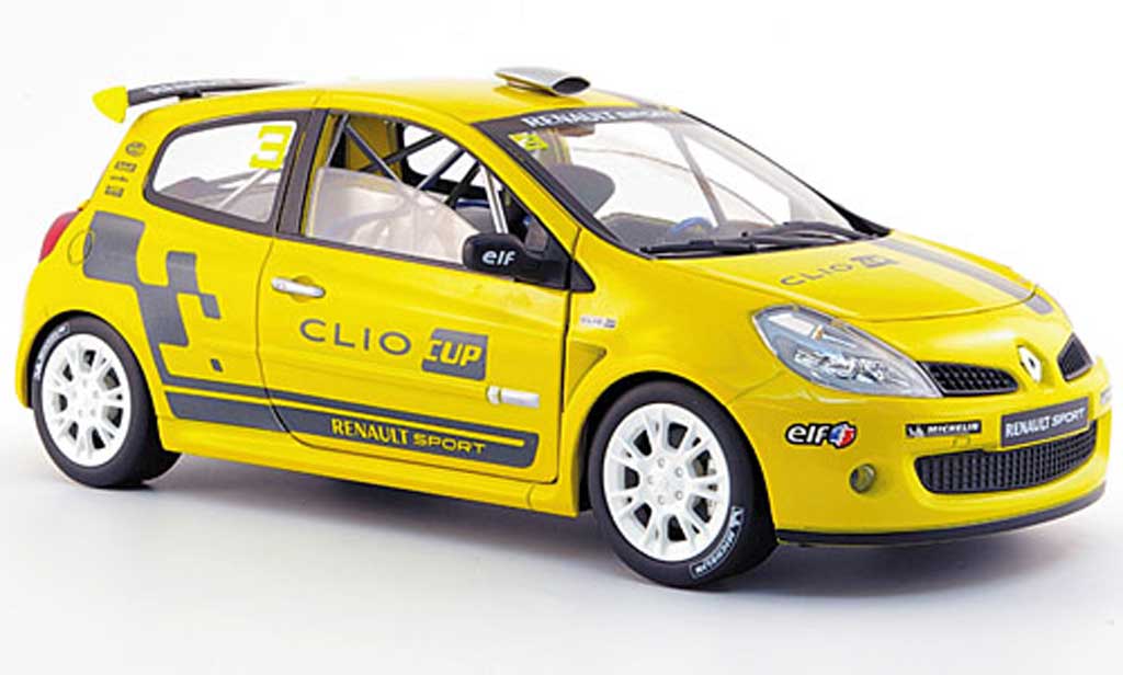 Renault Clio Cup 1/18 Solido Cup Sport No.3 2006 diecast model cars
