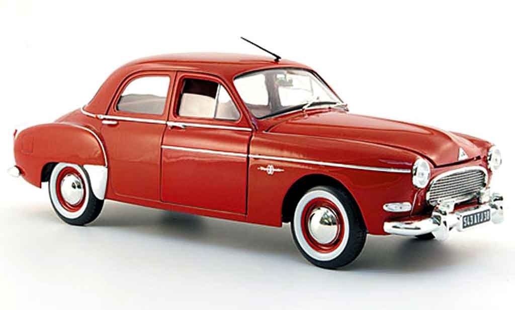 Renault Fregate 1/18 Solido red 1959 diecast model cars