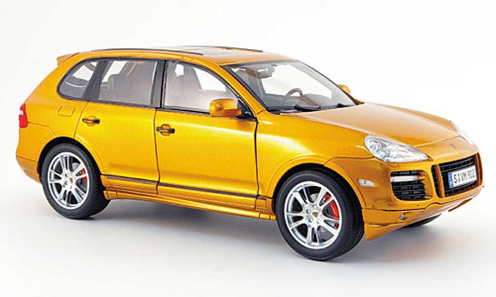 Porsche Cayenne GTS 1/18 Norev GTS orange 2008 diecast model cars