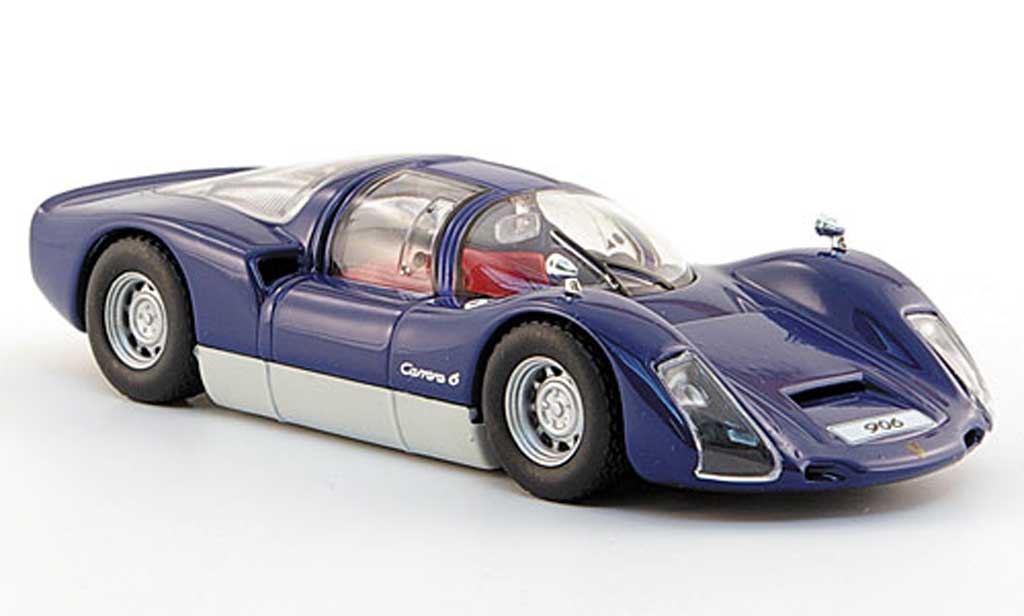 Porsche 906 1965 1/43 Solido 1965 Carrera 6 blue diecast model cars