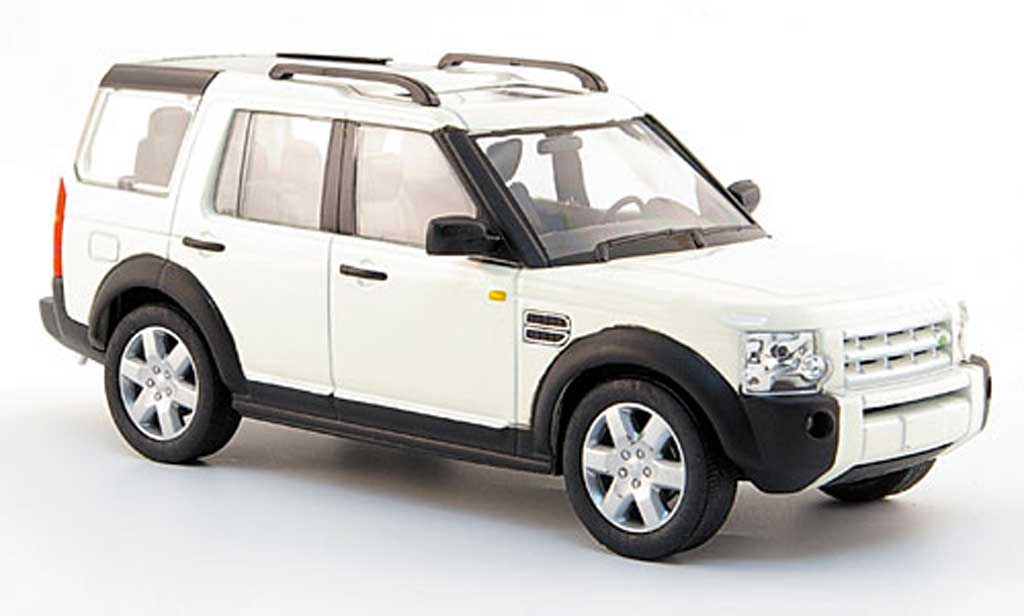 Land Rover Discovery 1/43 Solido 3 white/black 2004 diecast model cars