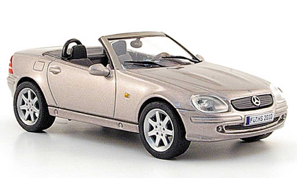 Mercedes Classe SLK 1/43 Solido (R170) greygrey 2003 diecast model cars