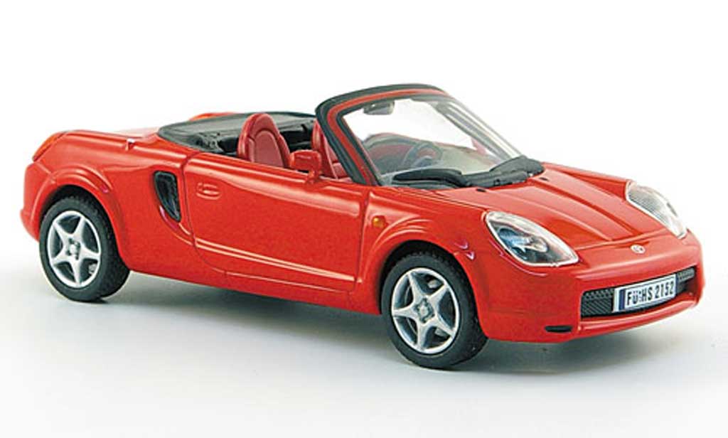 Toyota MR 1/43 Solido 2 (W3) red 2000 diecast model cars
