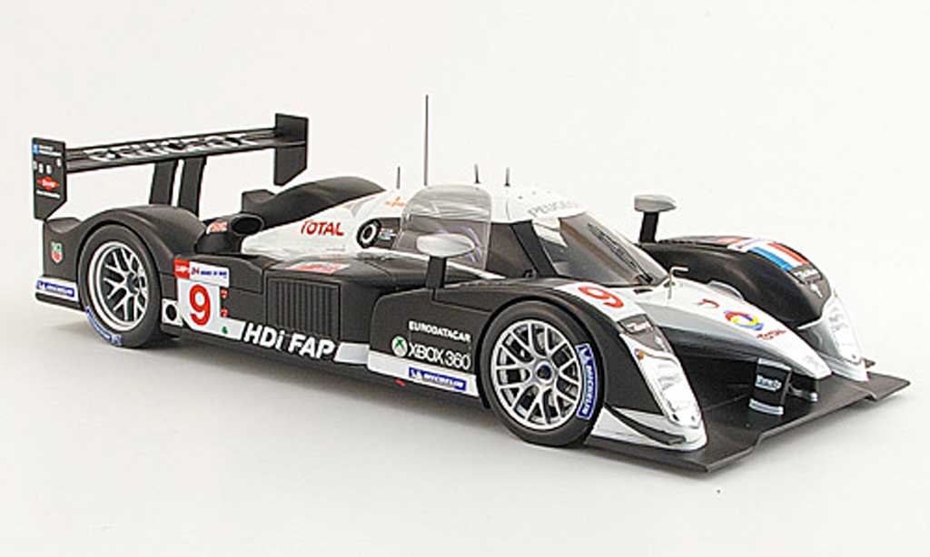 Peugeot 908 2008 1/18 Norev 2008 hdi no.9 montagny/zonta/klien 24h le mans diecast model cars