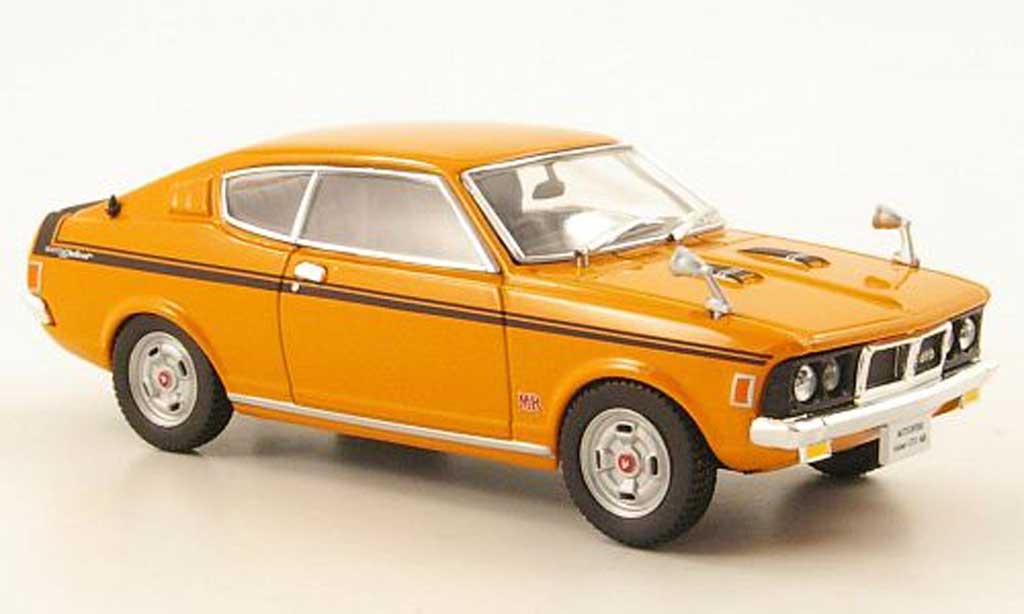 Mitsubishi Colt GTO 1/43 Norev GTO MR galant orange 1970 diecast model cars