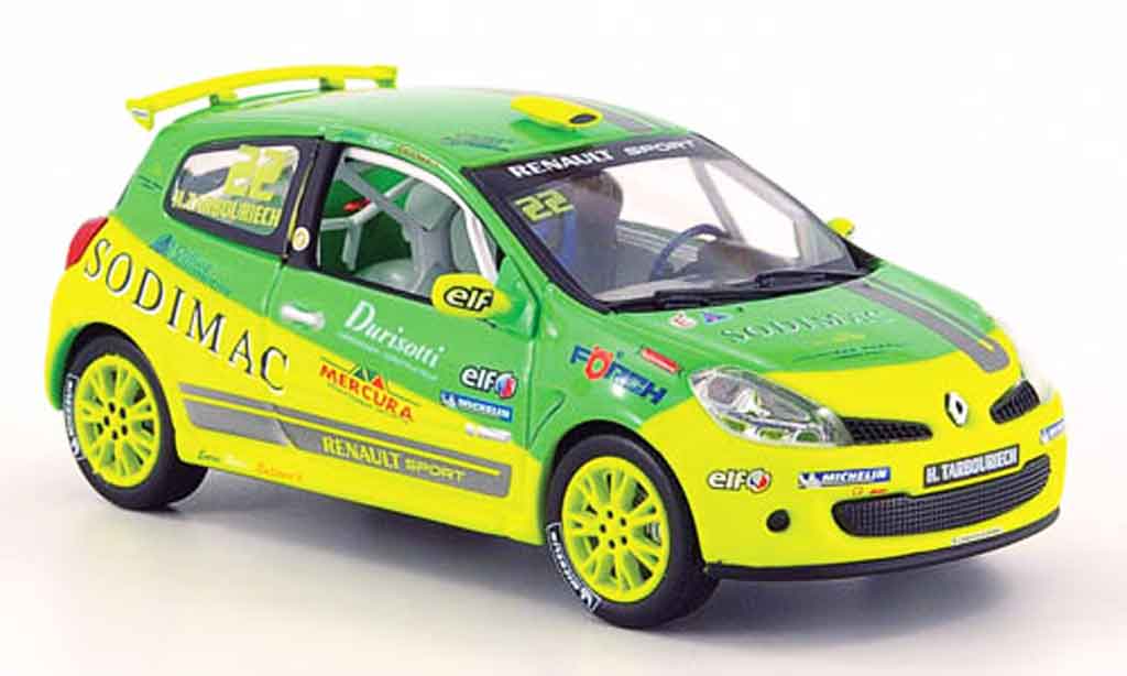 Renault Clio Cup 1/43 Norev Cup no. 22 h.tarbouriech 2007 diecast model cars