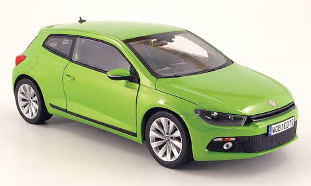 Volkswagen Scirocco 1/18 Norev iii 2.0 tsi grun 2008 diecast model cars