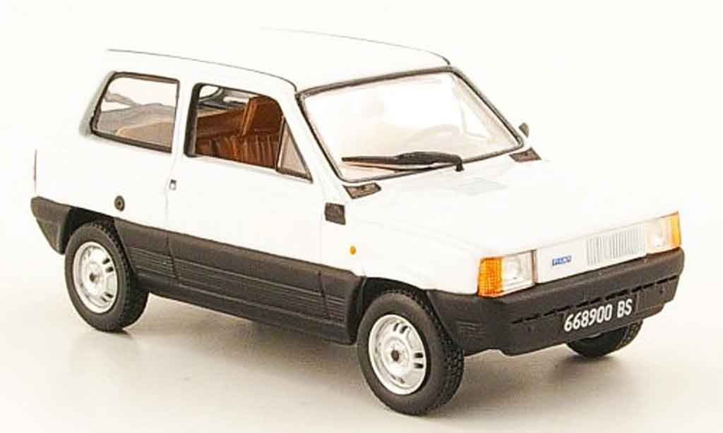 Fiat Panda 1/43 Norev white 1981 diecast model cars