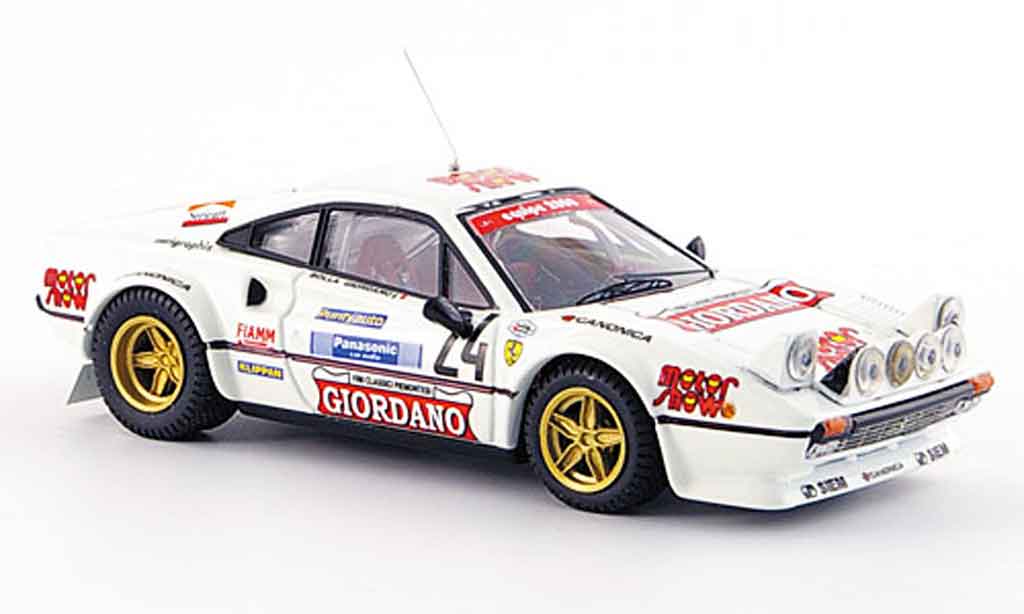 Ferrari 308 GTB 1/43 Best GTB gr. 4 rallye della luna no. 24 1980 diecast model cars