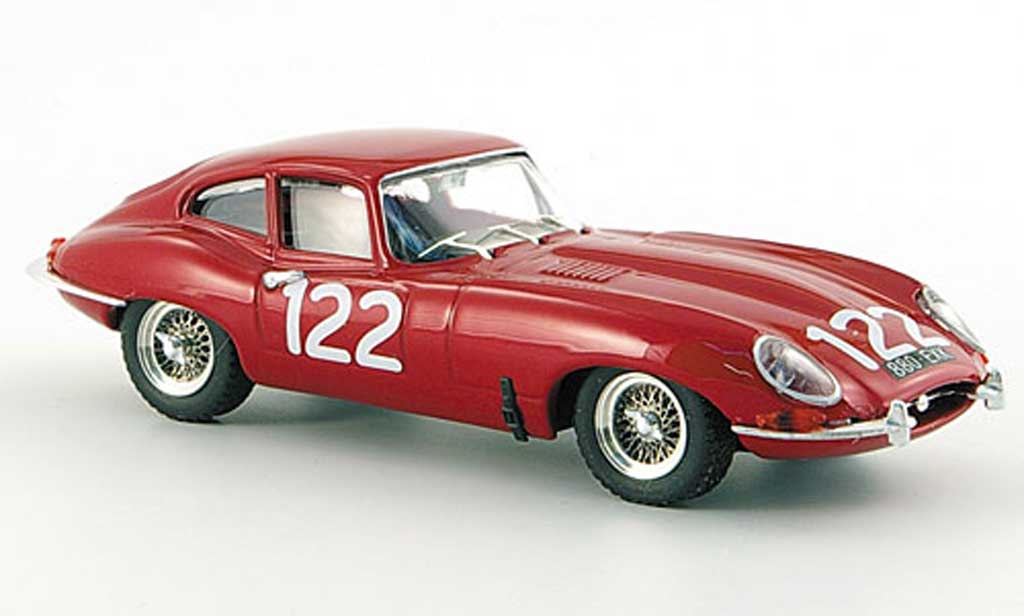 Jaguar E-Type 1963 1/43 Best 1963 E Coupe Targa Florio No.122 Ravetto/Baggio diecast model cars
