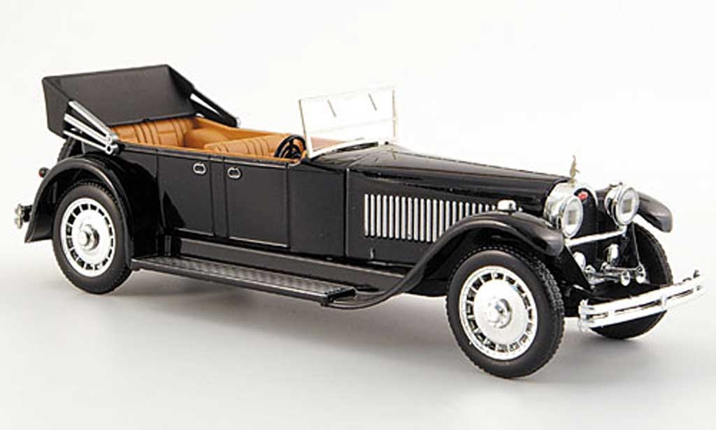 Bugatti 41 1/43 Rio Royale Torpedo black mit Motornachbildung 1927 diecast model cars