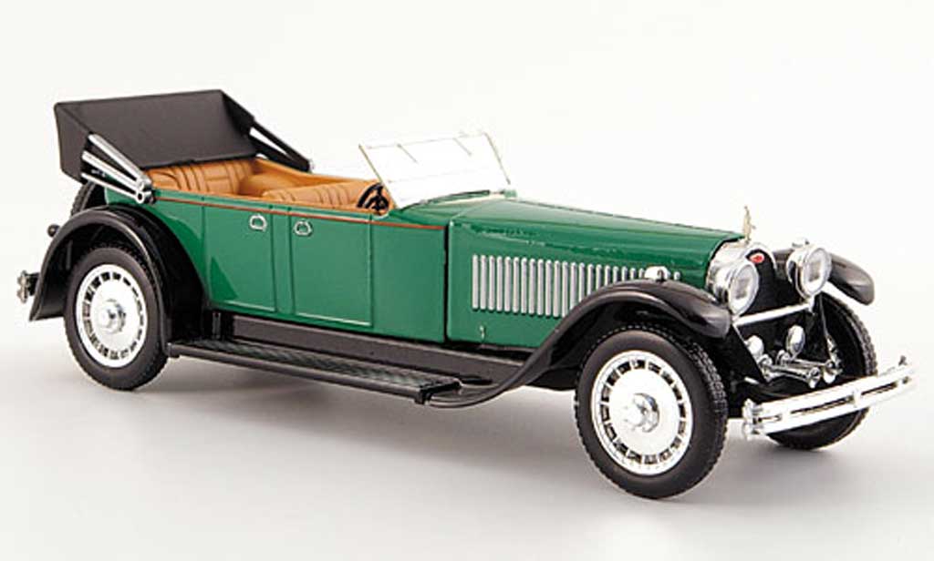 Bugatti 41 1/43 Rio Royale Torpedo grun/black mit Motornachbild 1928 diecast model cars