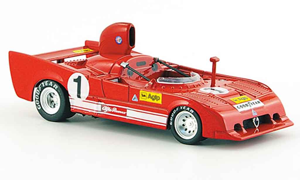 Alfa Romeo 33.3 1976 1/43 M4 1976 sc 12 no.1 merzaio casoni coppa florio diecast model cars