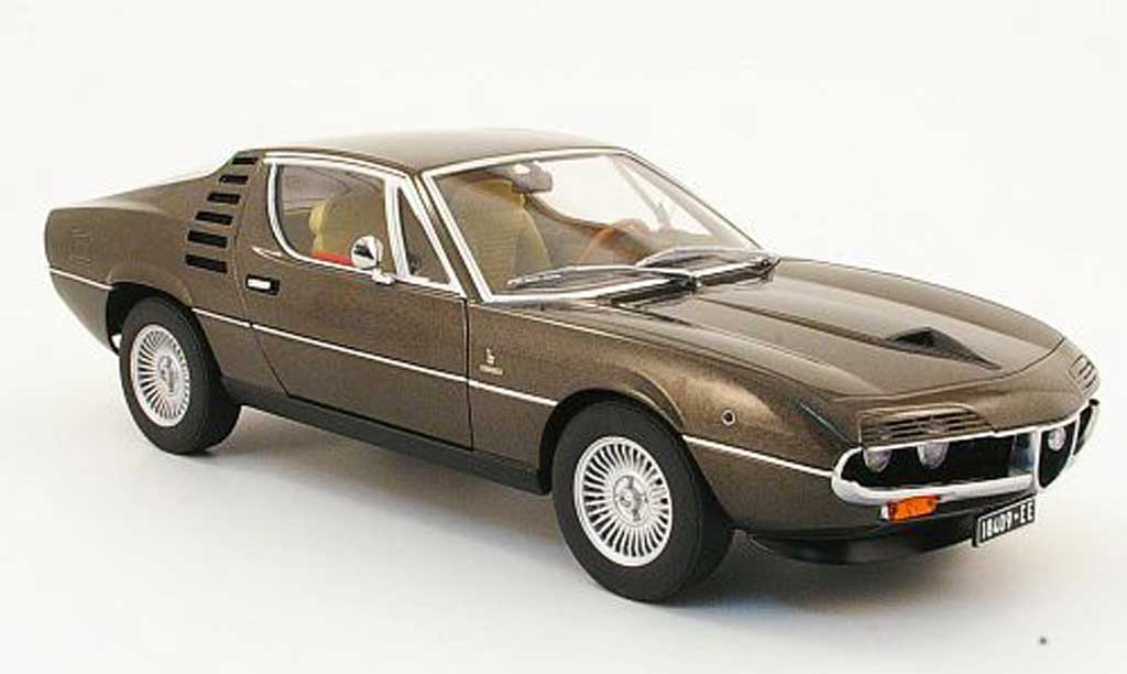 Alfa Romeo Montreal 1/18 Autoart brown 1970 diecast model cars