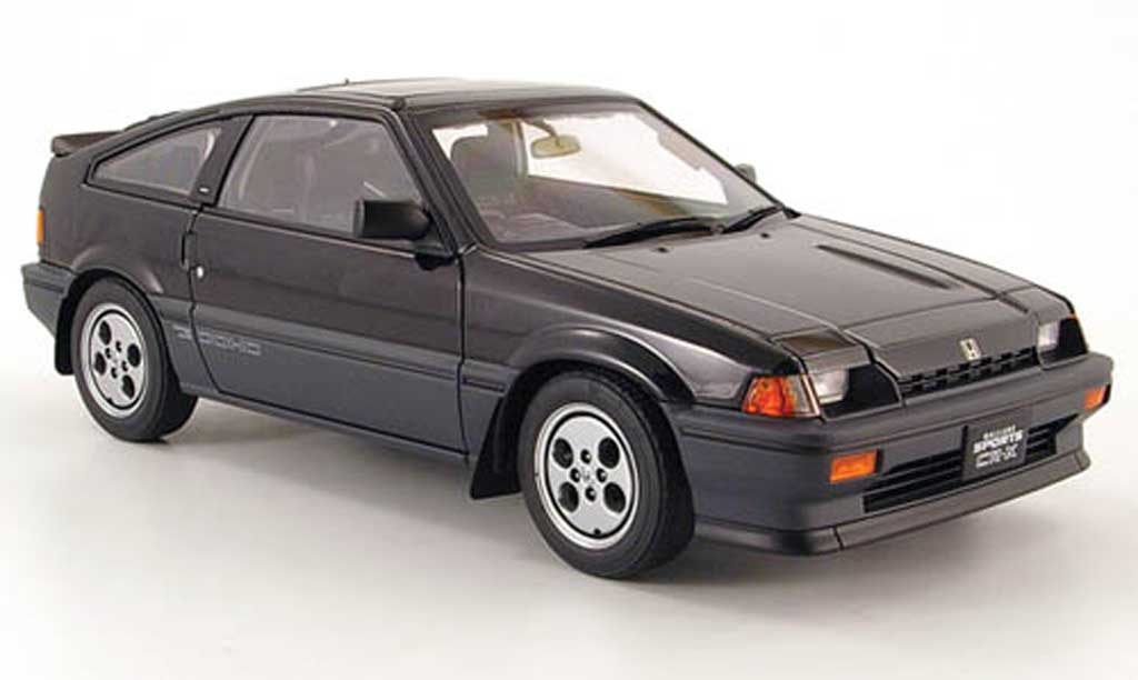 Honda CRX Si 1/18 Autoart Si ballade sports black 1984 diecast model cars