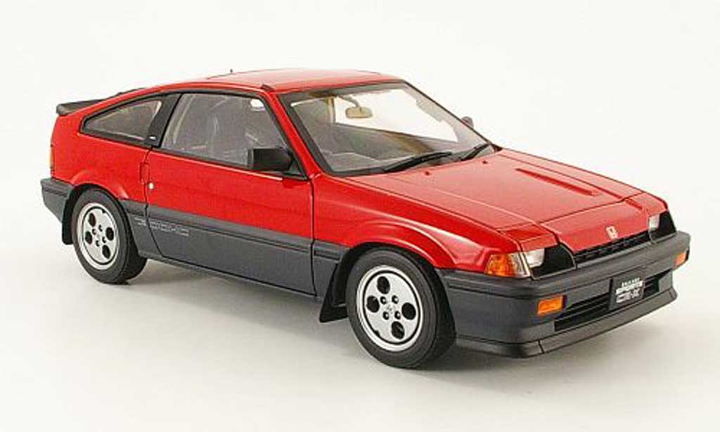 Honda CRX Si 1/18 Autoart Si ballade sports cr-x red 1984 diecast model cars