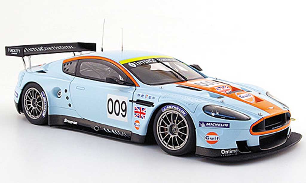 Aston Martin DBR9 1/18 Autoart no.009 gulf 24h le mans 2008 diecast model cars