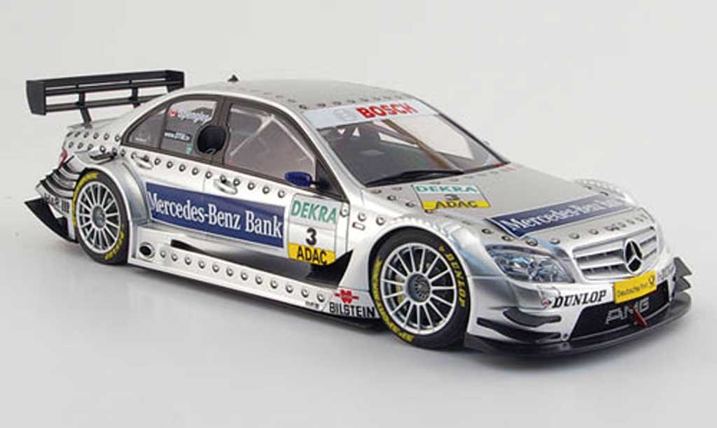 Mercedes Classe C 1/18 Autoart dtm no.3 mercedes-benz bank spengler 2008 diecast model cars