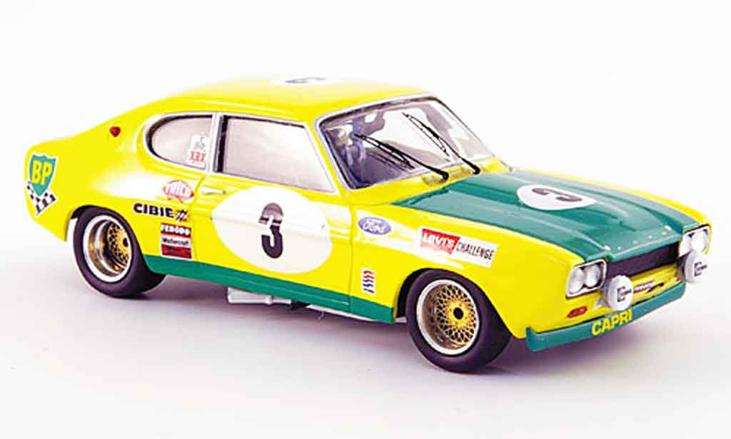 Ford Capri 2600 1/43 Trofeu 2600 No.3 Zweiter Platz 24H Spa 1972 diecast model cars
